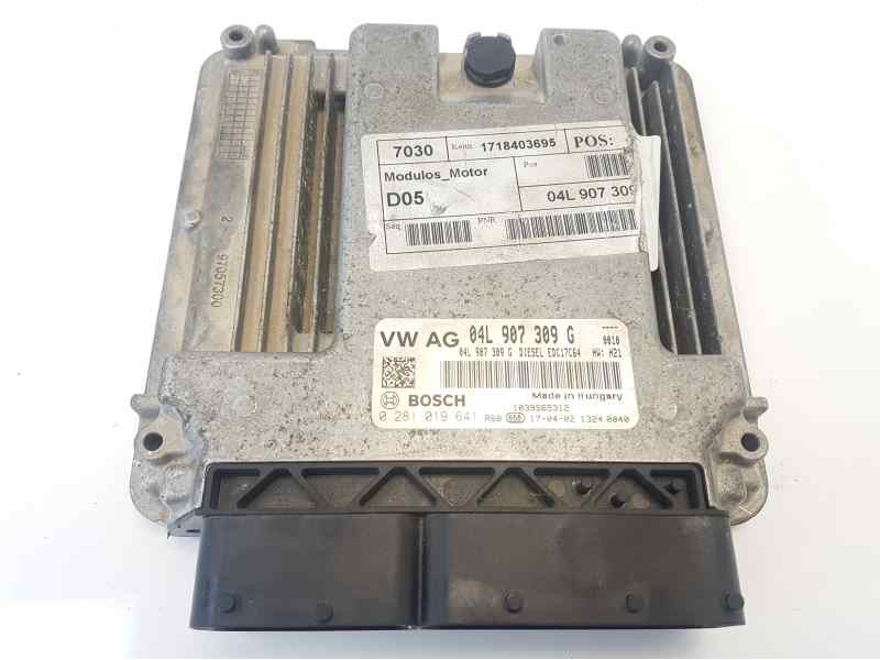 Recambio de centralita motor uce para volkswagen scirocco (138) r-line bmt referencia OEM IAM 04L907309G  0281019641