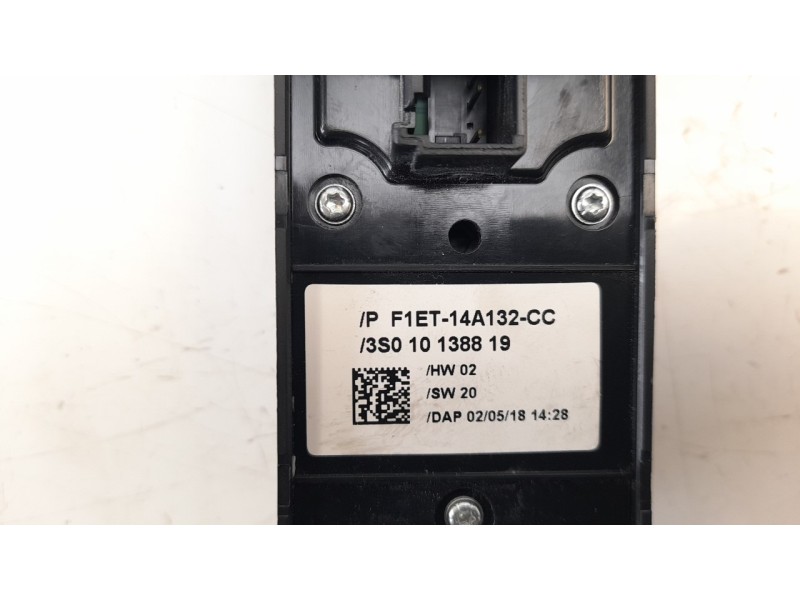 Recambio de mando elevalunas delantero izquierdo para ford focus 1.0 ecoboost cat referencia OEM IAM F1ET14A132CC  