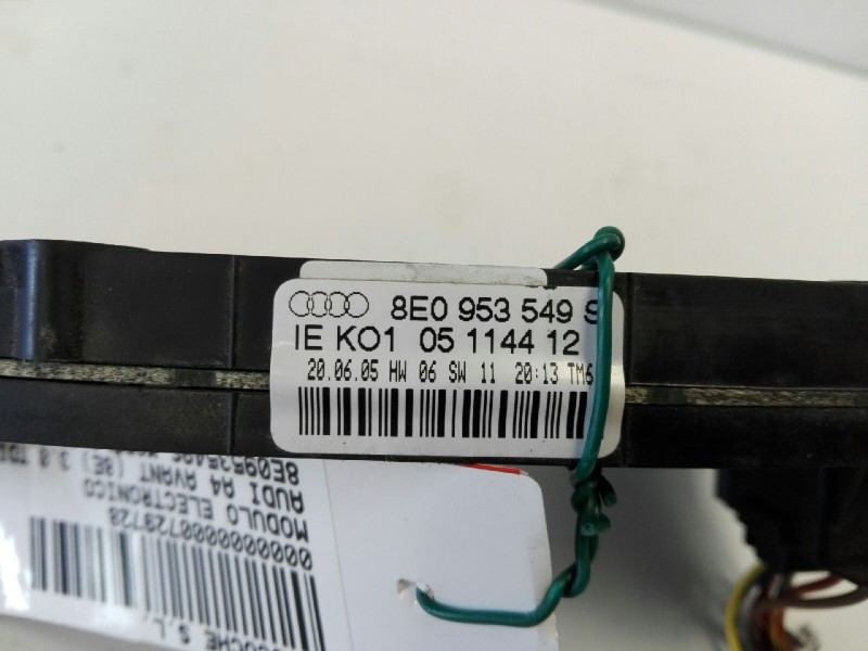 Recambio de modulo electronico para audi a4 avant (8e) 3.0 tdi quattro referencia OEM IAM 8E0953549S  