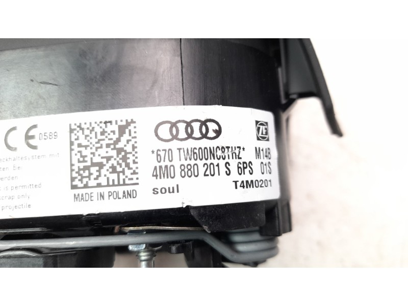 Recambio de airbag delantero izquierdo para audi q7 4mg referencia OEM IAM 4M0880201S6PS  