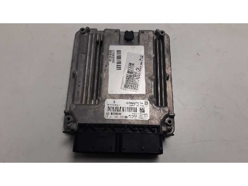 Recambio de centralita motor uce para maserati ghibli s q4 referencia OEM IAM 670007174 0261S09248 