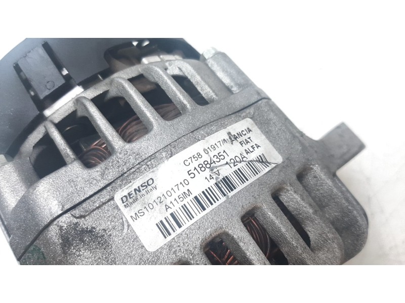 Recambio de alternador para jeep renegade 1.6 m-jet cat referencia OEM IAM 51884351 ALF050203 