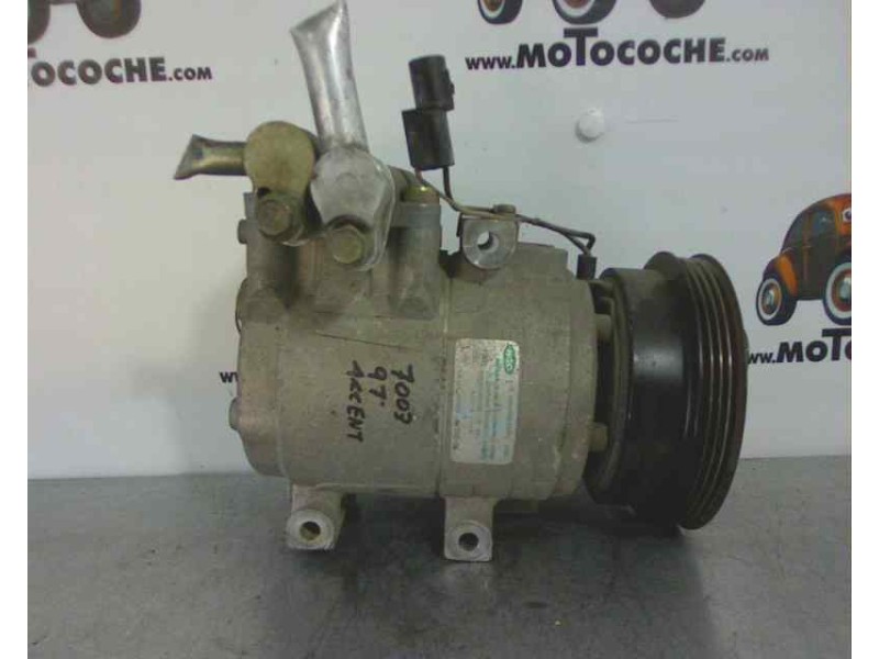 Recambio de compresor aire acondicionado para hyundai accent (x3) 1.3 gls referencia OEM IAM 9770122261 32471 154