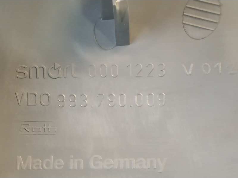 Recambio de molduras delanteras para smart coupe cdi pulse referencia OEM IAM 0001223V012 0001187V01 993790007