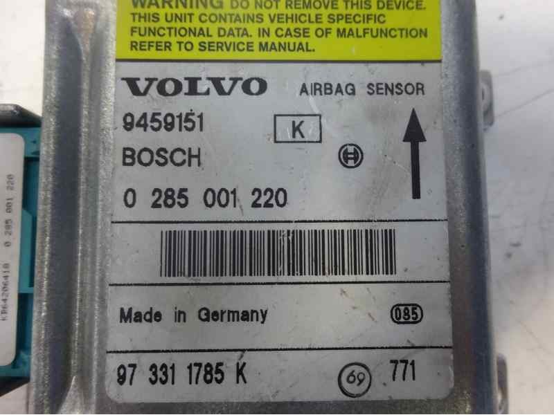 Recambio de centralita airbag para volvo s70 berlina 2.4 / 2.5 (103kw / 106kw) referencia OEM IAM 973311785K 0285001220 