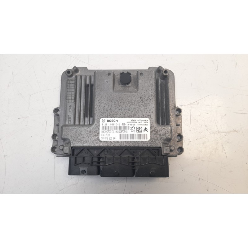 Recambio de centralita motor uce para citroen ds3 cabrio 1.6 e-hdi fap referencia OEM IAM 9807885980 0281030546 