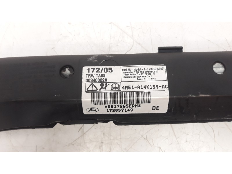 Recambio de airbag cortina delantero izquierdo para ford focus berlina (cap) 1.6 tdci cat referencia OEM IAM 4M51A14K159AC  
