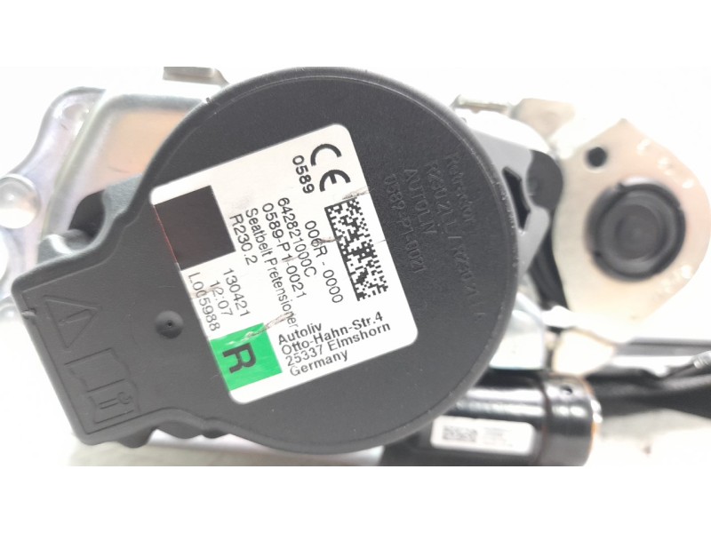 Recambio de cinturon seguridad delantero derecho para audi q7 4mg referencia OEM IAM 4M0857706LGLE  