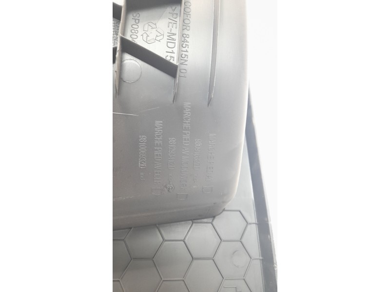 Recambio de estribos laterales para citroen jumpy fugón control m referencia OEM IAM 98091632ZD  