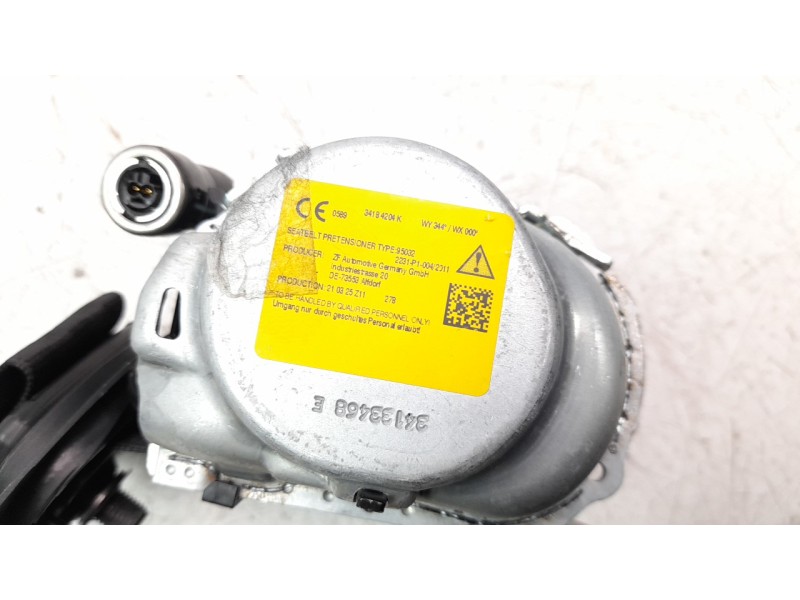Recambio de cinturon seguridad trasero derecho para audi q7 4mg referencia OEM IAM 4M0857812C  