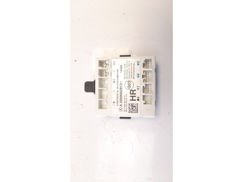 Recambio de modulo confort para mercedes-benz clase c (w205) lim. c 220 cdi bluetec (205.004) referencia OEM IAM A2059002813  
