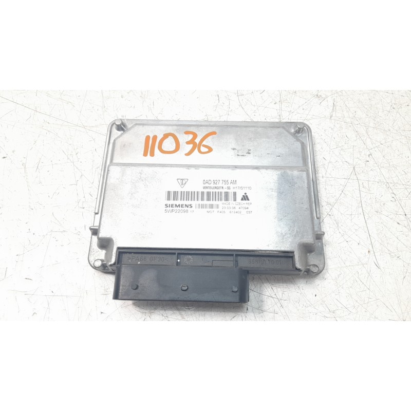 Recambio de centralita motor uce para porsche cayenne (typ 9pa) turbo s referencia OEM IAM 0AD927755AM  