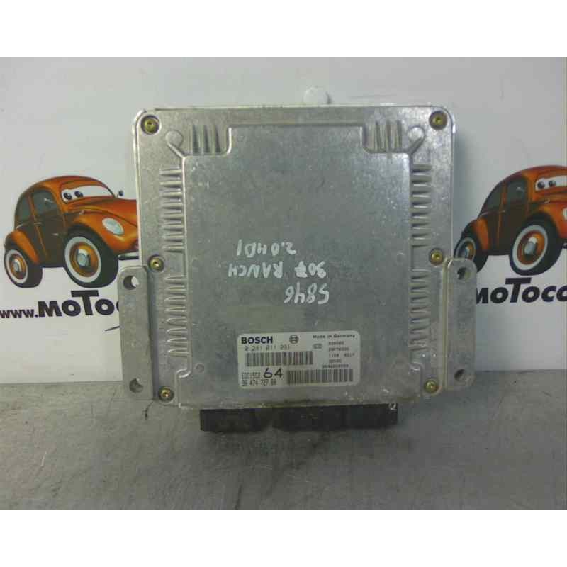 Recambio de centralita motor uce para peugeot 307 (s1) 2.0 hdi fap cat referencia OEM IAM 9647472780 0286011081 5746