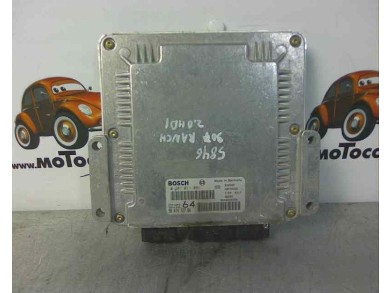 Recambio de centralita motor uce para peugeot 307 (s1) 2.0 hdi fap cat referencia OEM IAM 9647472780 0286011081 5746