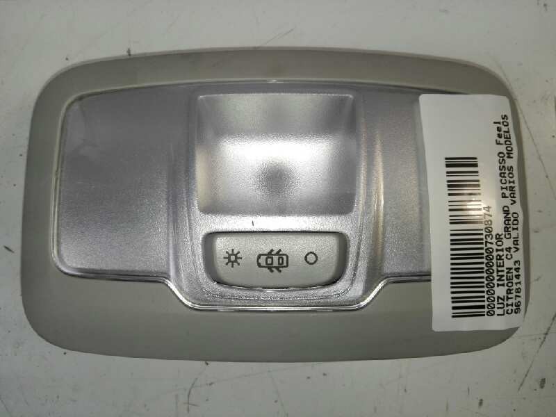 Recambio de luz interior para citroen c4 grand picasso feel referencia OEM IAM 96781443  