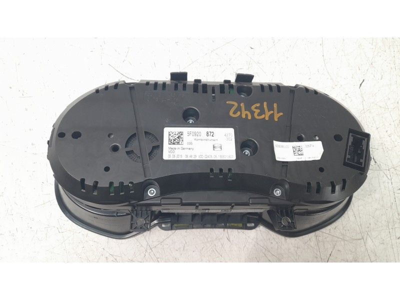 Recambio de cuadro instrumentos para seat leon (5f1) style referencia OEM IAM 5F0920872  