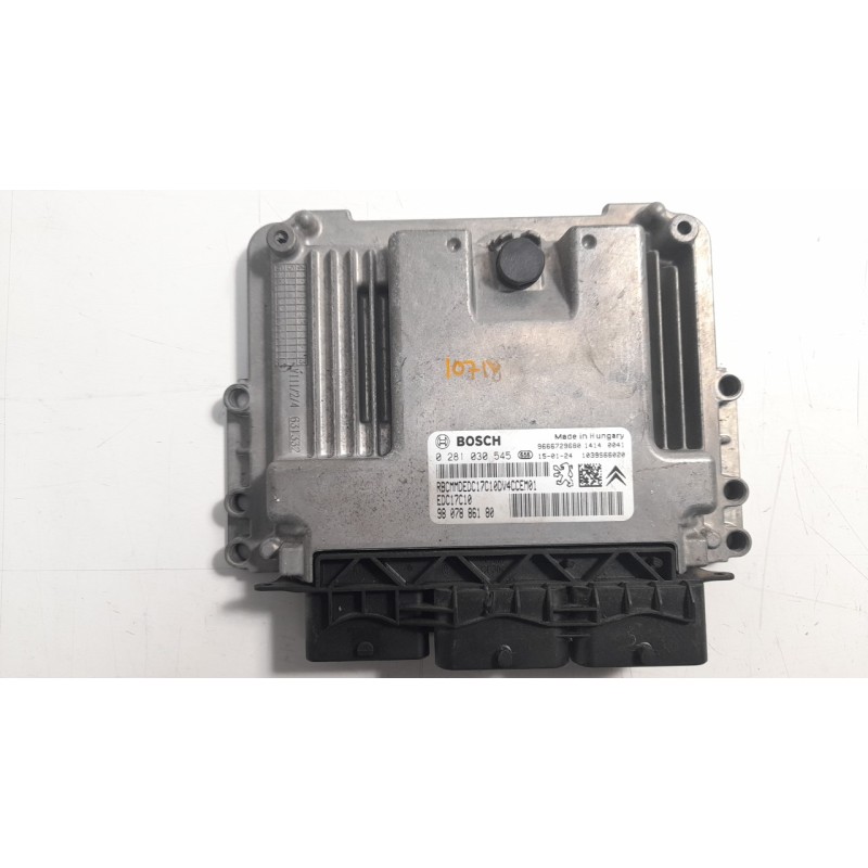 Recambio de centralita motor uce para peugeot 208 1.4 hdi fap referencia OEM IAM 9807886180 0281030545 