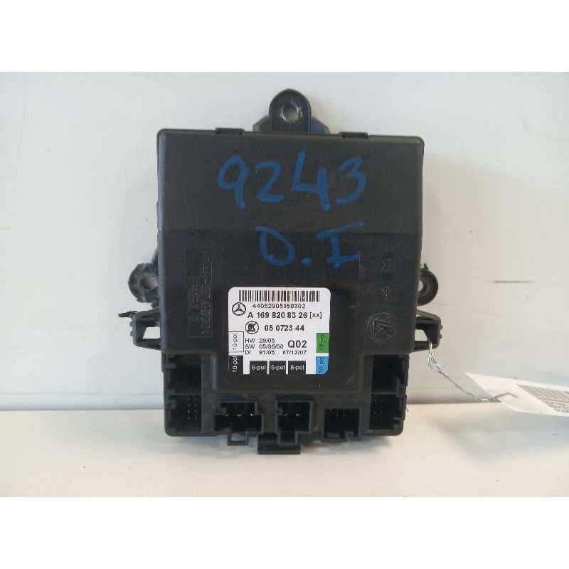 Recambio de centralita cierre para mercedes-benz clase a (w169) 2.0 cdi cat referencia OEM IAM A1698208326 0572344 
