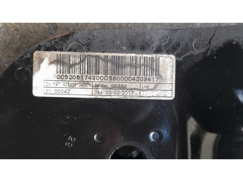 Recambio de puente delantero para jeep renegade 1.6 m-jet cat referencia OEM IAM 52061743  