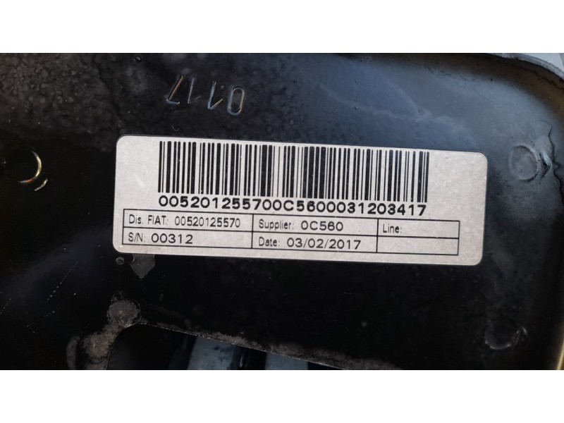 Recambio de puente trasero para jeep renegade 1.6 m-jet cat referencia OEM IAM 00520125570  