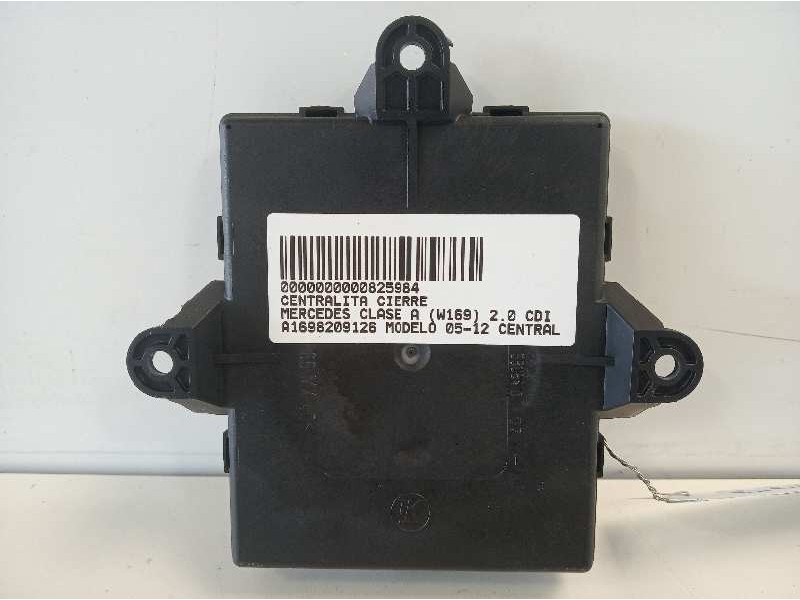 Recambio de centralita cierre para mercedes-benz clase a (w169) 2.0 cdi cat referencia OEM IAM A1698209126 0572364 