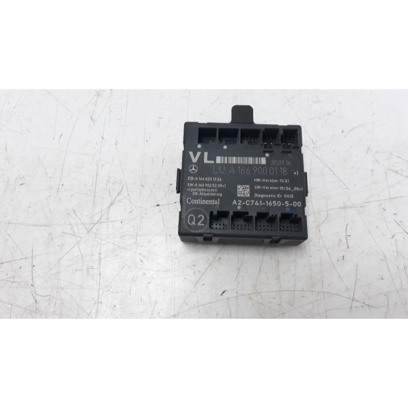 Recambio de modulo confort para mercedes-benz clase a (w176) 2.1 cdi cat referencia OEM IAM A1669000118  