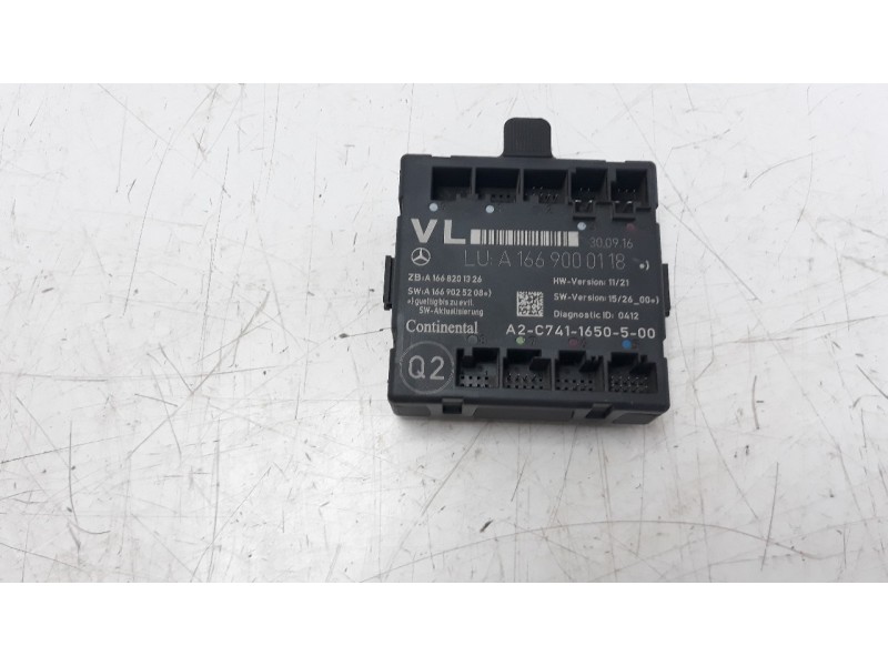 Recambio de modulo confort para mercedes-benz clase a (w176) 2.1 cdi cat referencia OEM IAM A1669000118  