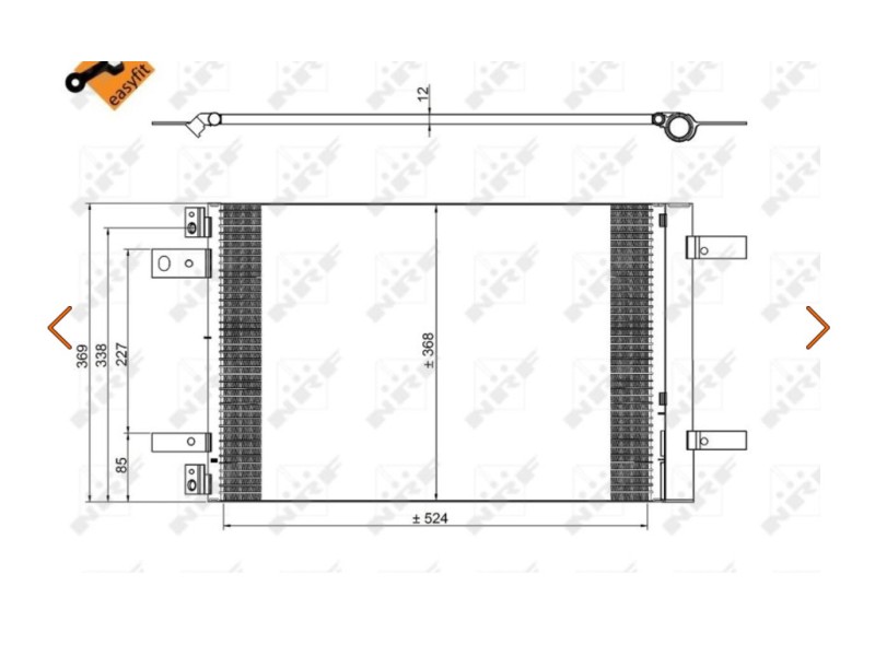 Recambio de condensador / radiador aire acondicionado para citroen c4 grand picasso 2.0 blue-hdi fap referencia OEM IAM 98167465