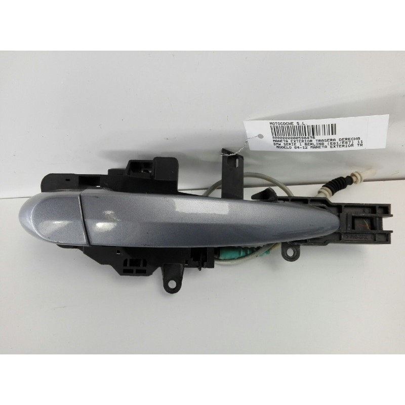 Recambio de maneta exterior trasera derecha para bmw serie 1 berlina (e81/e87) 118d referencia OEM IAM   