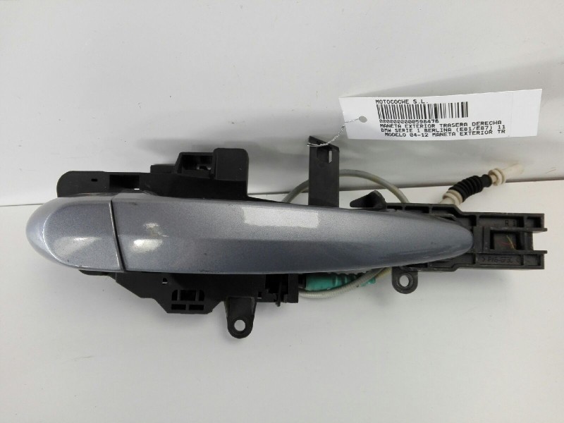 Recambio de maneta exterior trasera derecha para bmw serie 1 berlina (e81/e87) 118d referencia OEM IAM   