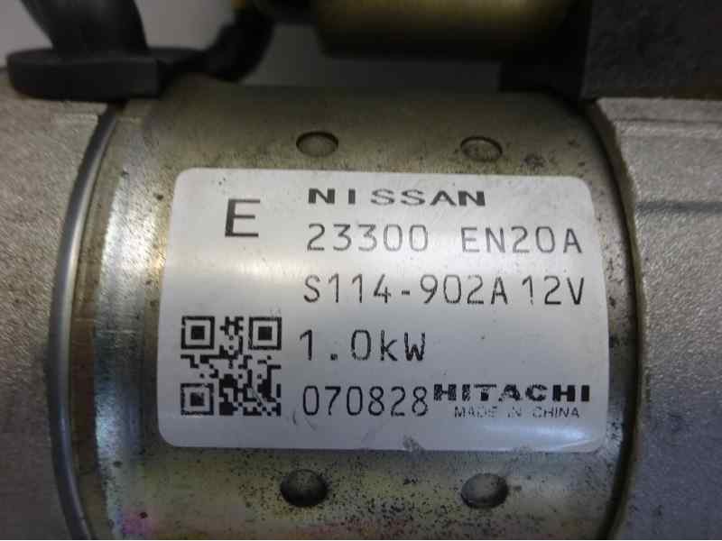 Recambio de motor arranque para nissan qashqai (j10) acenta referencia OEM IAM 23300EN20A ARF920202 S72117