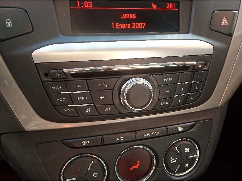 Recambio de sistema audio / radio cd para citroen c-elysée exclusive referencia OEM IAM 98134281ZD  