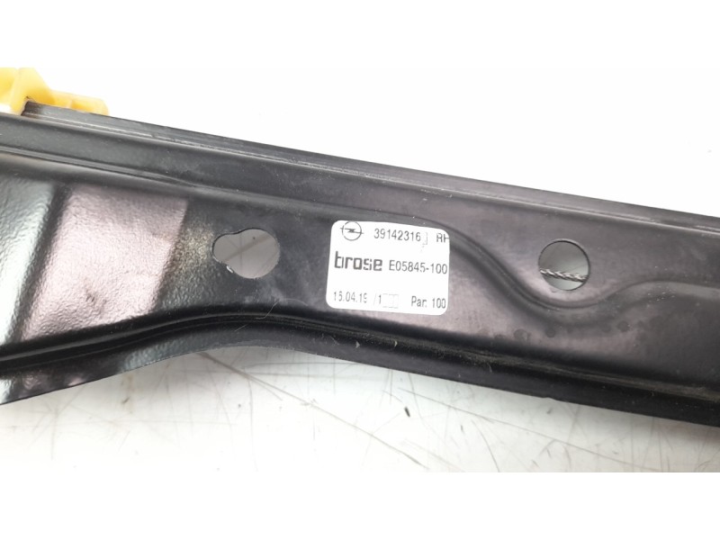 Recambio de elevalunas delantero derecho para opel astra k lim. 5türig dynamic referencia OEM IAM 39142316  