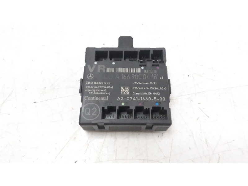 Recambio de modulo confort para mercedes-benz clase a (w176) 2.1 cdi cat referencia OEM IAM A1669000418  