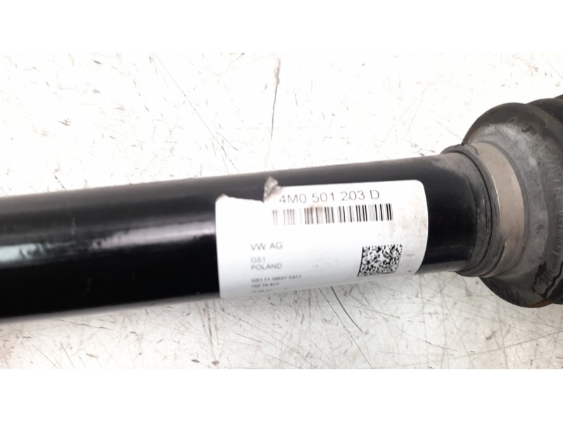 Recambio de transmision trasera izquierda para audi q7 4mg referencia OEM IAM 4M0501203D  