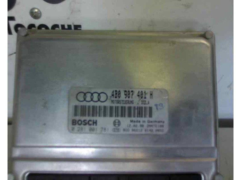 Recambio de centralita motor uce para audi a6 berlina (4b2) 2.5 v6 24v tdi referencia OEM IAM 4B0907401H 0281001781 4880