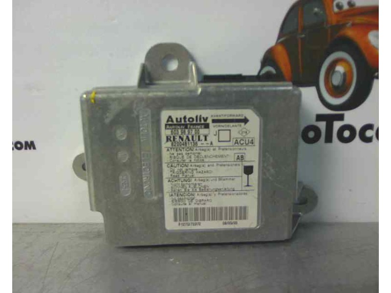 Recambio de centralita airbag para renault scenic ii referencia OEM IAM 8200481136A 603989700 5896