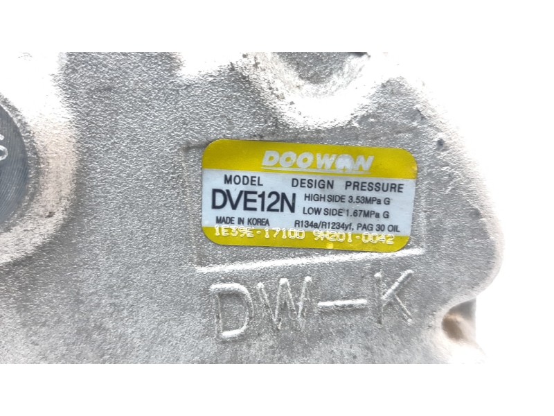 Recambio de compresor aire acondicionado para kia stonic (ybcuv) concept referencia OEM IAM 97701H8400 320187G CAF640187KH