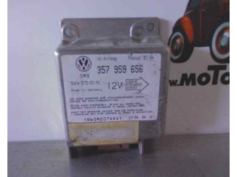 Recambio de centralita airbag para volkswagen passat berlina (3a2) 1.9 tdi referencia OEM IAM 357959656 5WK40758391 2874