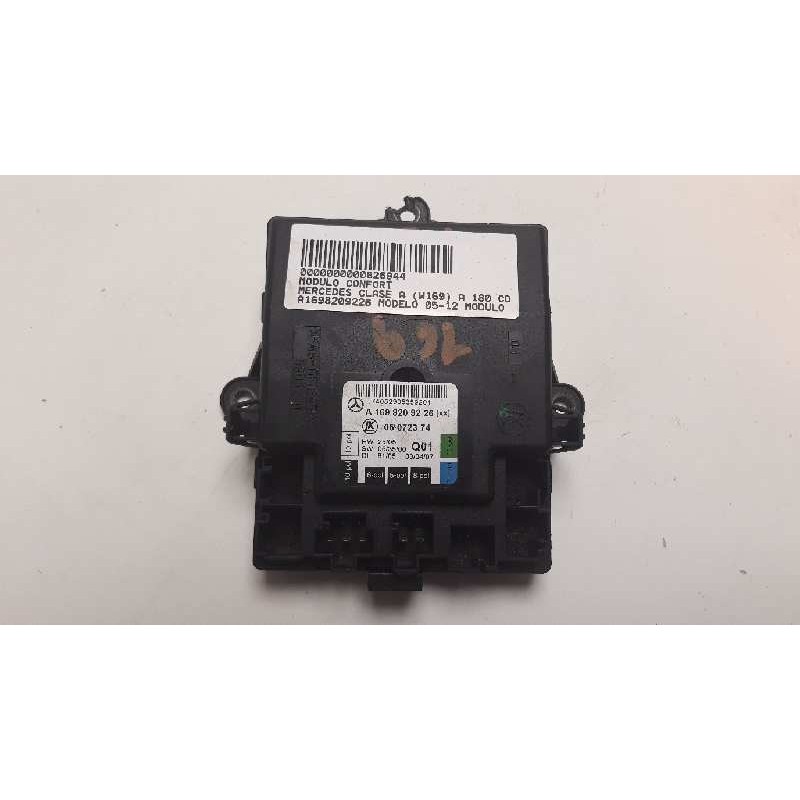 Recambio de modulo confort para mercedes-benz clase a (w169) a 180 cdi (169.007) referencia OEM IAM A1698209226 05072374 