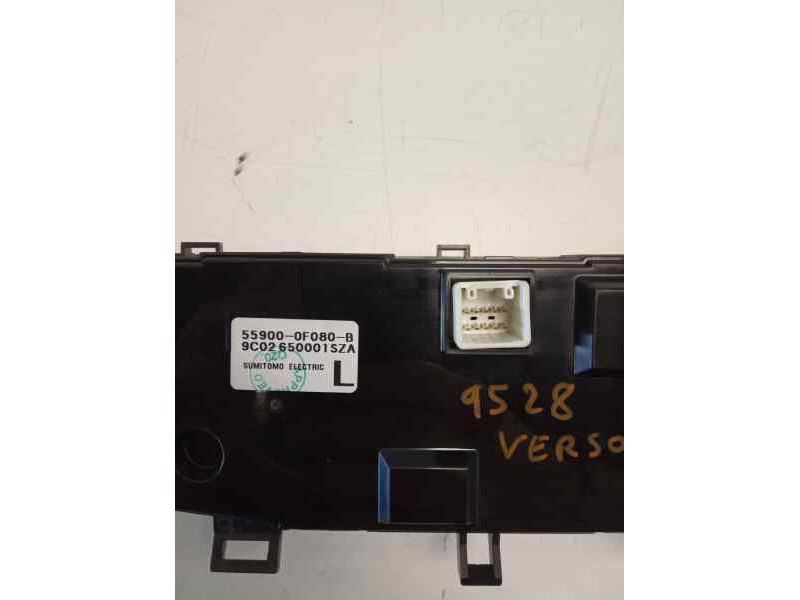 Recambio de mando climatizador para toyota verso active referencia OEM IAM 559000F080 559000F080 9C02650001SZA