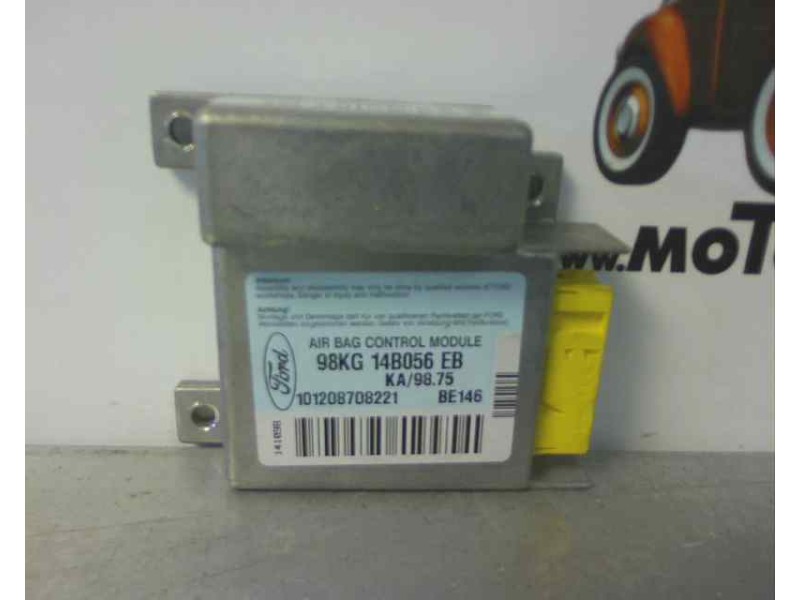 Recambio de centralita airbag para ford ka (ccq) 1.3 cat referencia OEM IAM 98KG14B056EB  