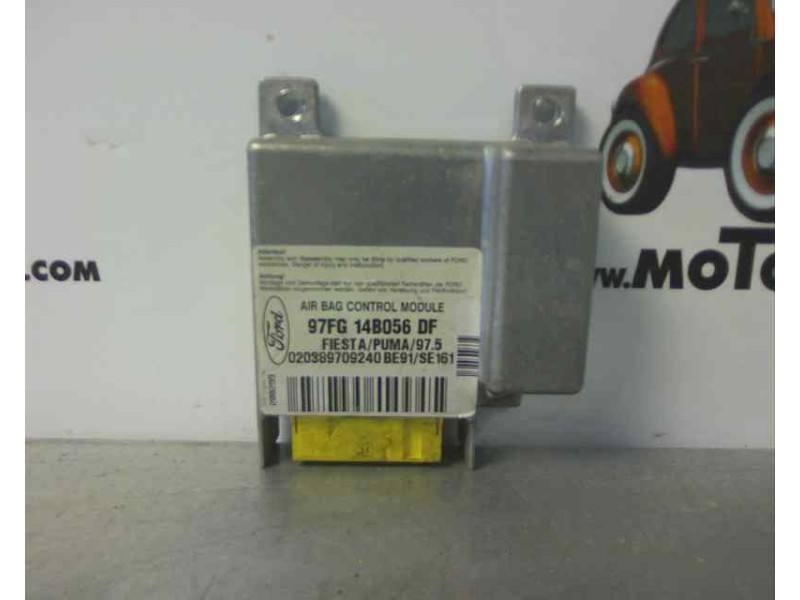 Recambio de centralita airbag para ford fiesta berlina 1.8 diesel cat referencia OEM IAM 97FG14B056DF  