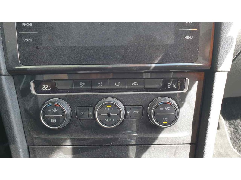 Recambio de mando climatizador para volkswagen golf vii lim. 1.0 tsi referencia OEM IAM 5G0907044BC  