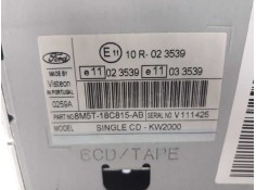 Recambio de sistema audio / radio cd para ford focus lim. (cb4) trend referencia OEM IAM 8M5T18C815AB   2