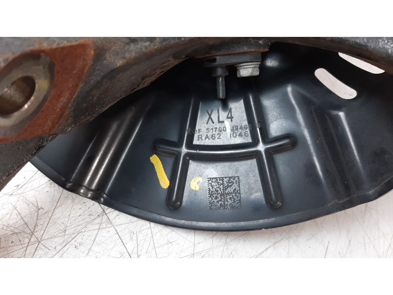 Recambio de mangueta delantera izquierda para hyundai kona referencia OEM IAM 51715J9000  