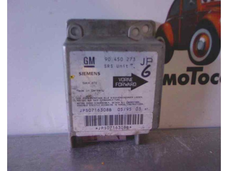 Recambio de centralita airbag para opel astra f berlina referencia OEM IAM 90450273 5WK4072 