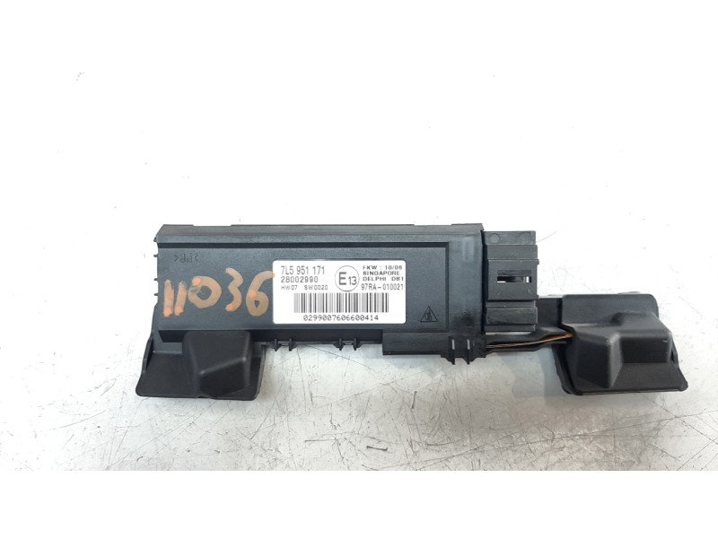Recambio de centralita alarma para porsche cayenne (typ 9pa) turbo s referencia OEM IAM 7L5951171  