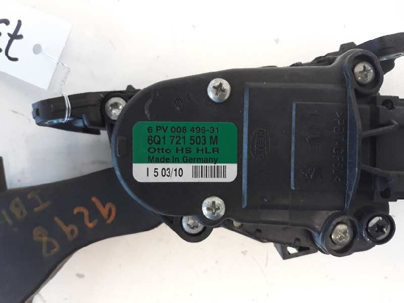 Recambio de potenciometro pedal para seat ibiza (6j5) good stuff referencia OEM IAM 6Q1721503M 6PV008496 