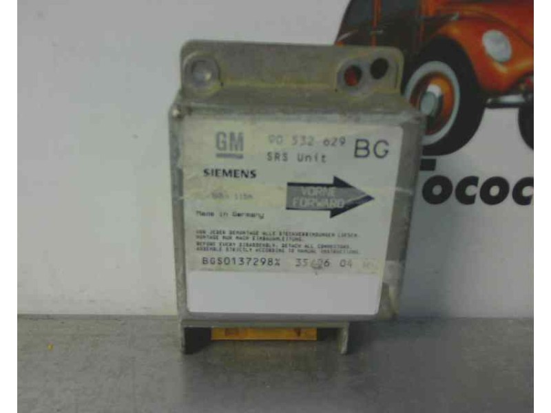 Recambio de centralita airbag para opel corsa b referencia OEM IAM 90532629BG 5WK4115A 